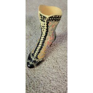 Vintage Miniature Shoe Deco Boot Just The Right Shoe Collection 1998 Raine